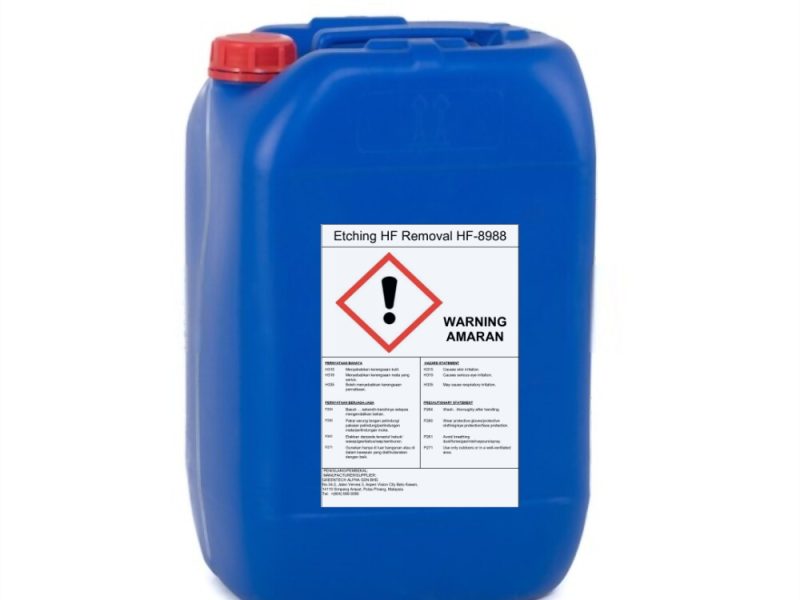 Etching HF Removal HF-8988 | Greentech Alpha