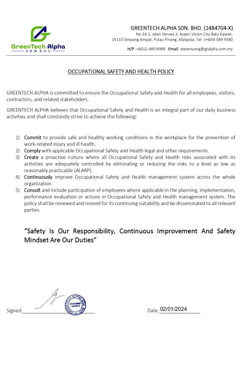 SAFETY AND HEALTH POLICY_page-0001 SAFETY AND HEALTH POLICY_page-0001