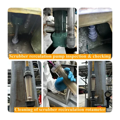 cleaning scrubber pump